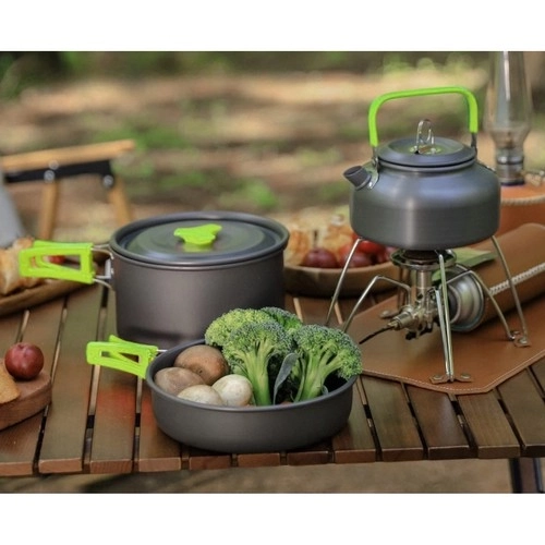 Vaisselle de voyage Trizand 18 pièces pour le camping