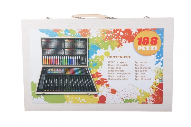 Ensemble de dessin artistique 188 pièces