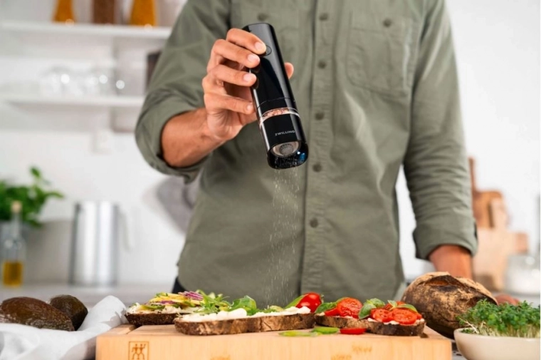 Assaisonnement précis avec éclairage LED