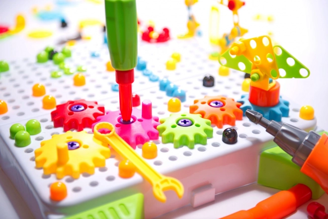 Kit éducatif avec perceuse en mallette