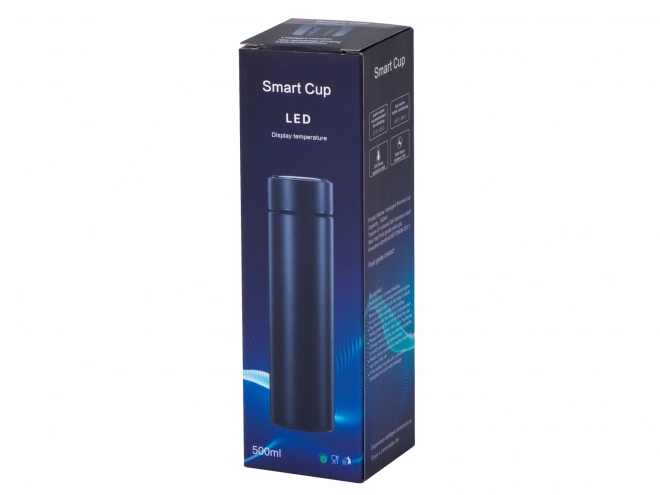 Gobelet thermique avec écran LED 500 ml noir