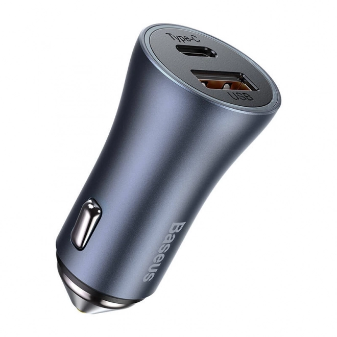 Chargeur de voiture Baseus avec USB et USB-C, 40W