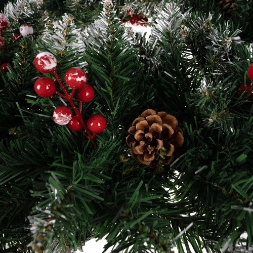 Guirlande de Noël enneigée Ruhhy 22302
