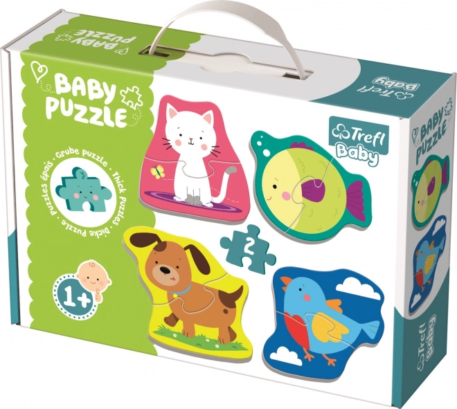 Puzzle bébé avec animaux - 8 pièces