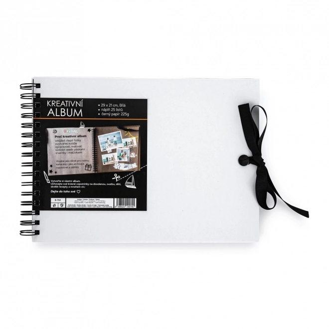 Album créatif blanc
