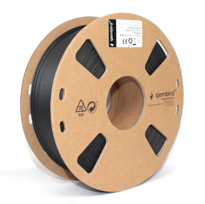Filament pour imprimante 3D PLA PLUS/1,75 mm/noir