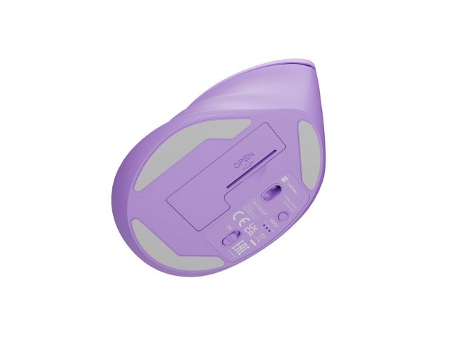 Souris verticale sans fil Pure Lavender Crake 2