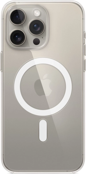 Coque MagSafe pour iPhone 15 Pro Max - transparente