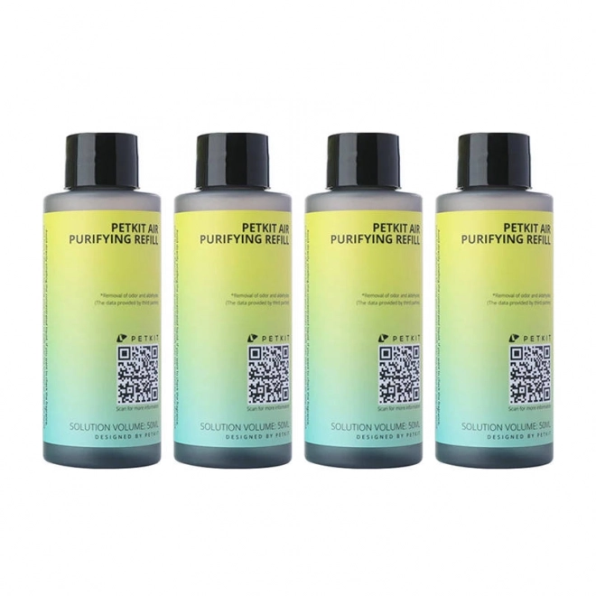 Recharge pour éliminateur d'odeurs PetKit Pura X/Max bac à litière 50ml (4 pièces)