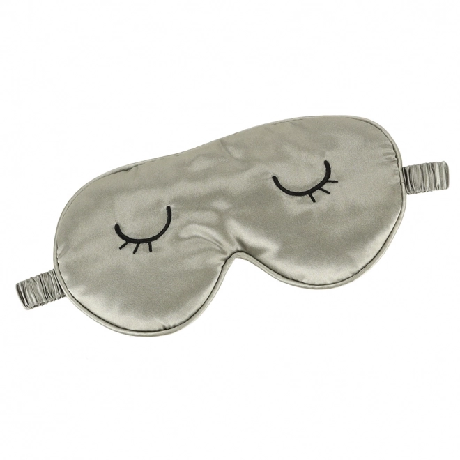 Masque de sommeil avec étui gris