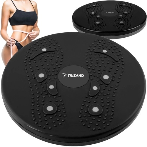 Trizand 4849 Disque Rotatif Twister - magnétique noir