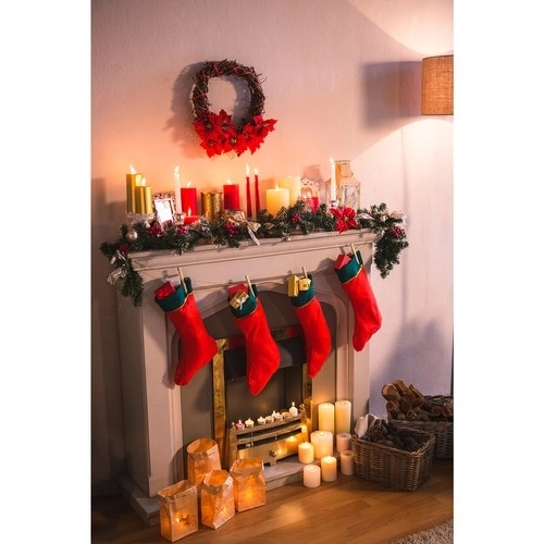 Guirlande de Noël pour sapin 1m Ruhhy 22327