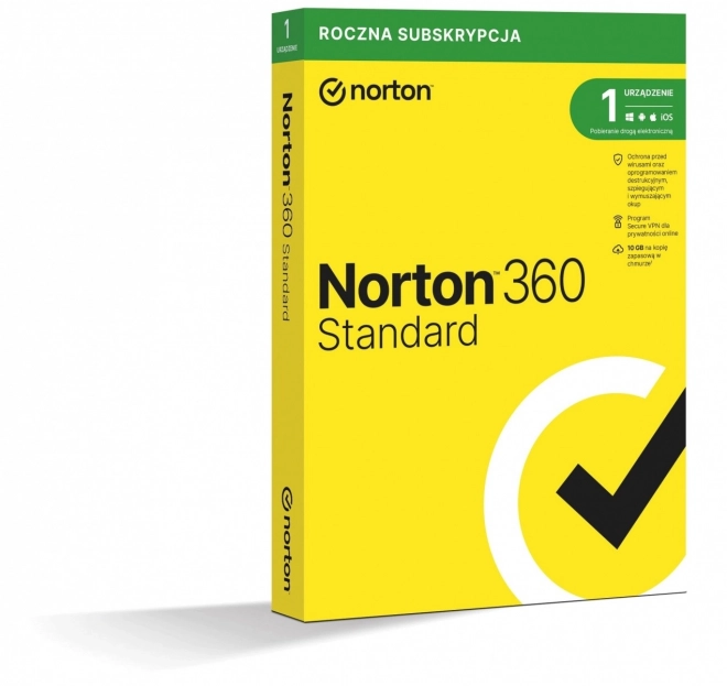 Norton 360 Standard - Protection des appareils et de la vie privée pour 12 mois