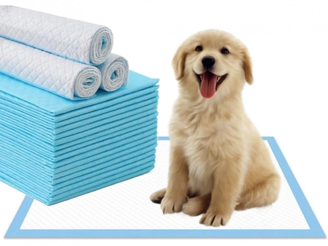 Sous-couches pour chiens en phase d'apprentissage à uriner 45x60 50 unités