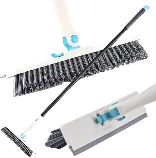 Brosse de nettoyage 2 en 1 pour sols