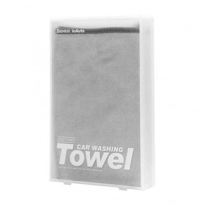 Serviette Baseus Easy life pour lavage de voiture 40 x 40 cm (2 pcs) - gris