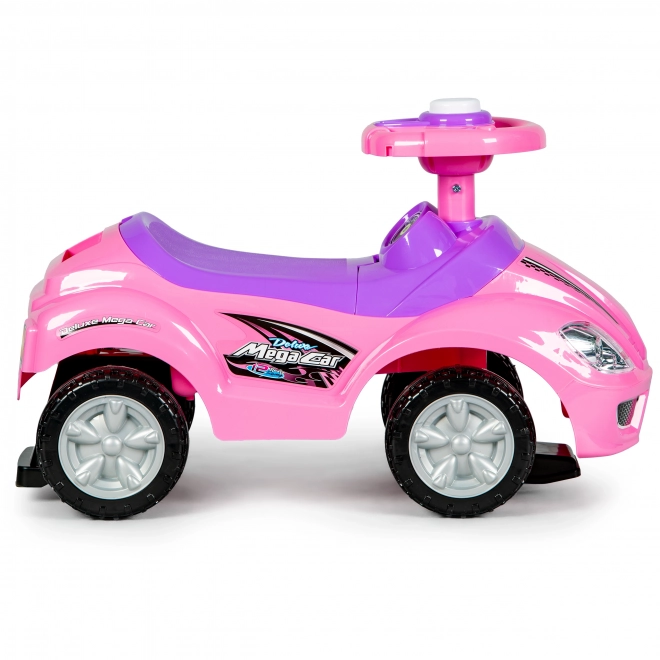 Trotteur enfants 3 en 1 avec klaxon - rose