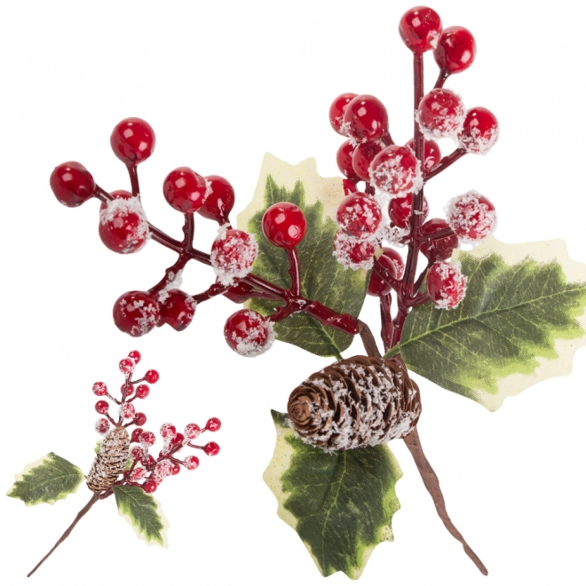 Décoration de table en sorbier de Noël