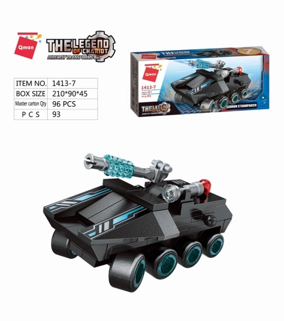Véhicule de combat 8v1 Qman Shadow Pulse