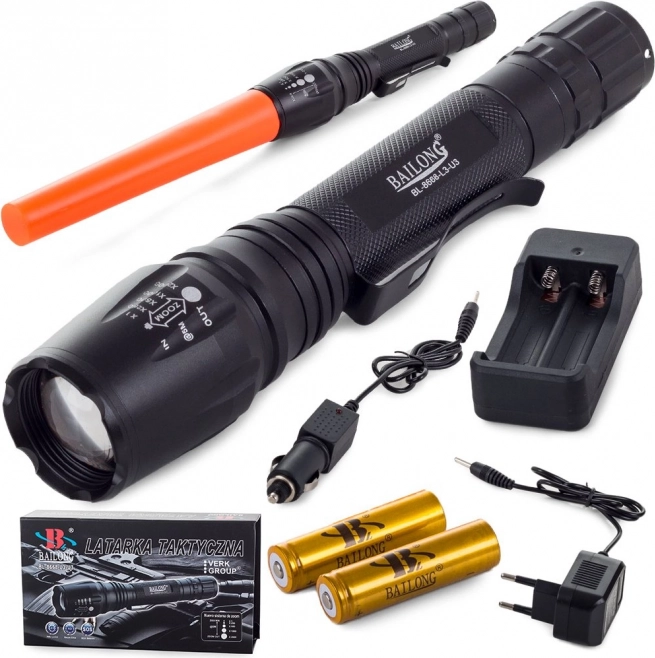 Lampe tactique militaire avec LED CREE XM-L3-U3 Bailong