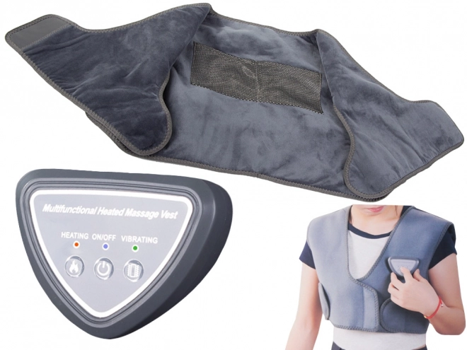 Veste chauffante et massante sans fil