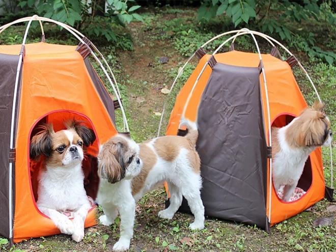 Tente pliable imperméable pour chiens