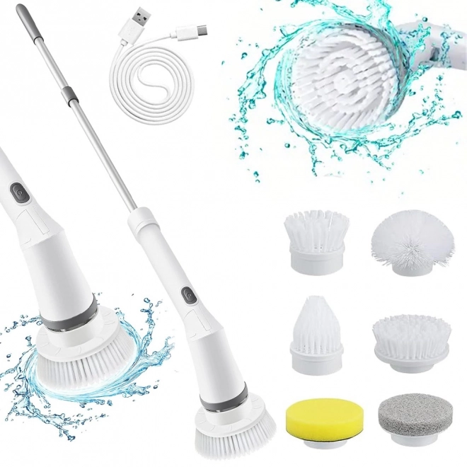 Brosse rotative électrique pour carreaux et joints