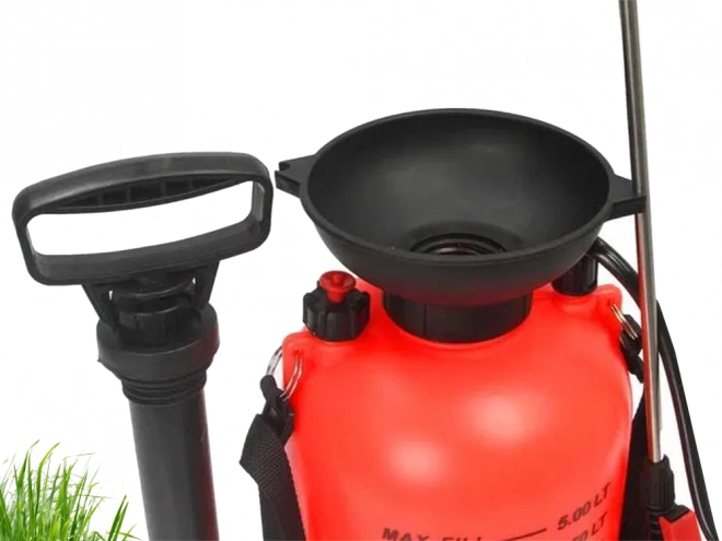 Pulvérisateur de jardin manuel à pression avec longue lance 5 l