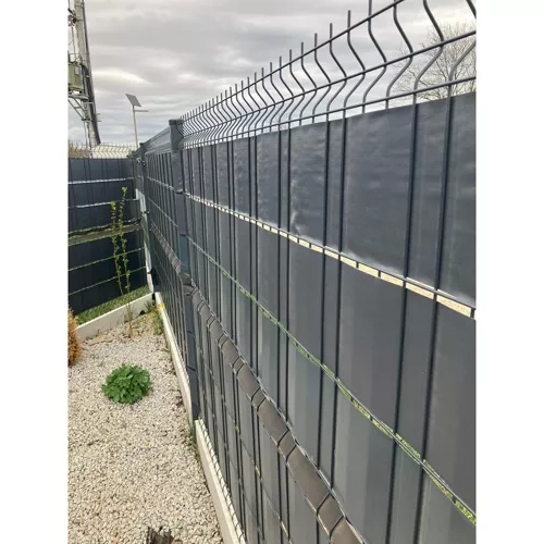 Bande de clôture 19cmx35m 450g/m2 anthracite 23696