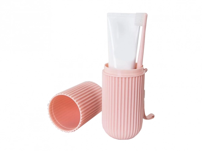 Étui de voyage pour brosse à dents et dentifrice