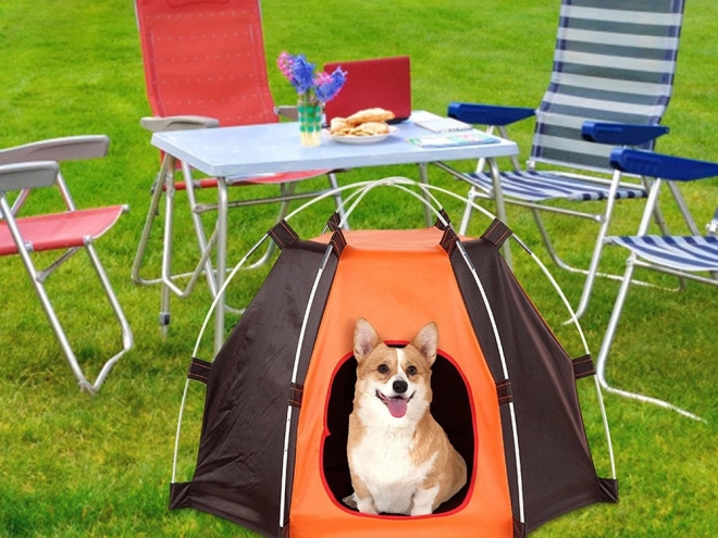 Tente pliable imperméable pour chiens