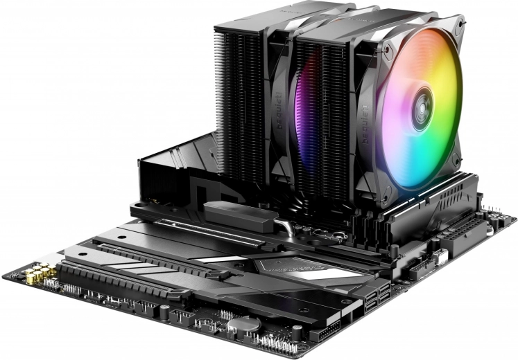 Deux ventilateurs Light Wings LX 120 mm avec ARGB