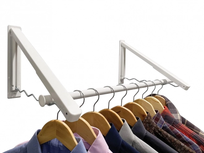 Porte-manteau mural pliant pour vêtements