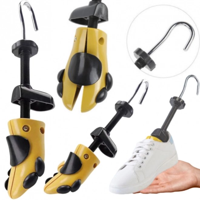 Cintre universel en plastique ajustable pour chaussures