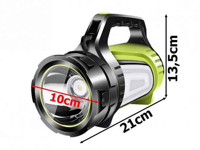 Lampe LED rechargeable avec powerbank pour camping