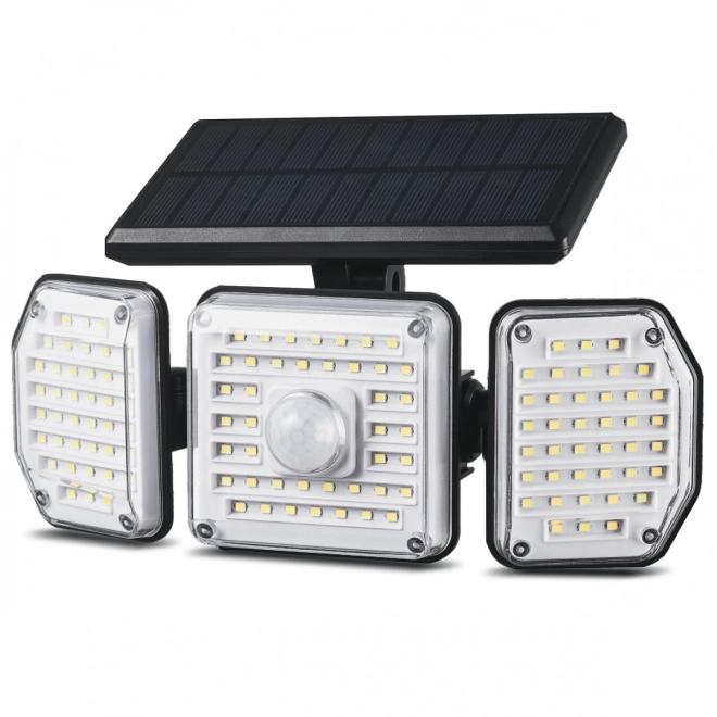 Éclairage LED solaire avec capteur de mouvement