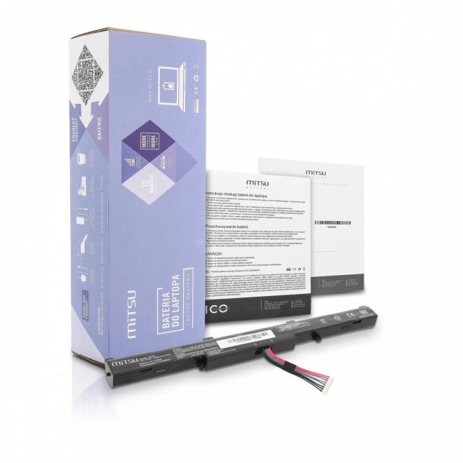 batterie pour Asus A550E, K550E 2200 mAh (33 Wh) 14.4 - 14.8 V