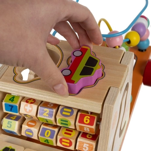 Armoire éducative en bois Kruzzel