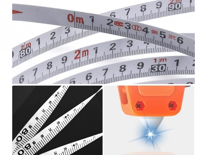 Ruban à mesurer XL longueur 30 mètres