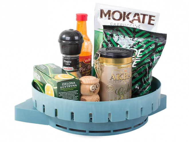 Organisateur rotatif de salle de bain-cuisine