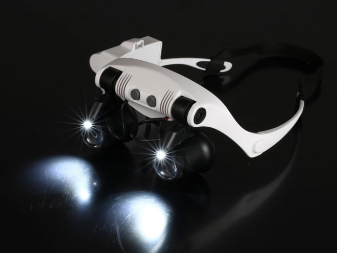 Lunette loupe avec LED pour réparations