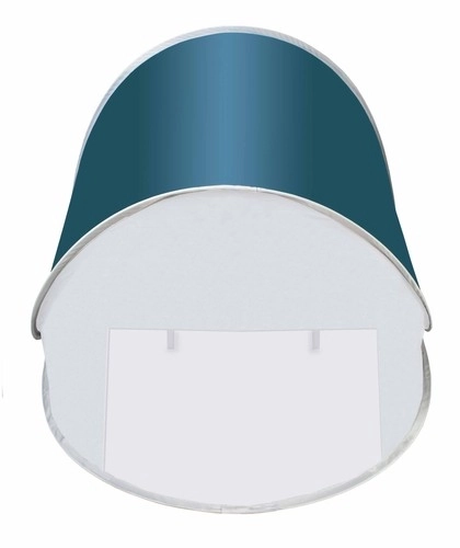Tente de plage bleu-gris - 145 x 100 x 70 cm