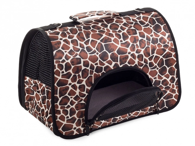 Grand sac de transport avec impression girafe