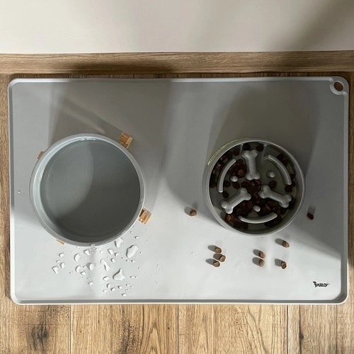 Stabilité antidérapante pour les gamelles