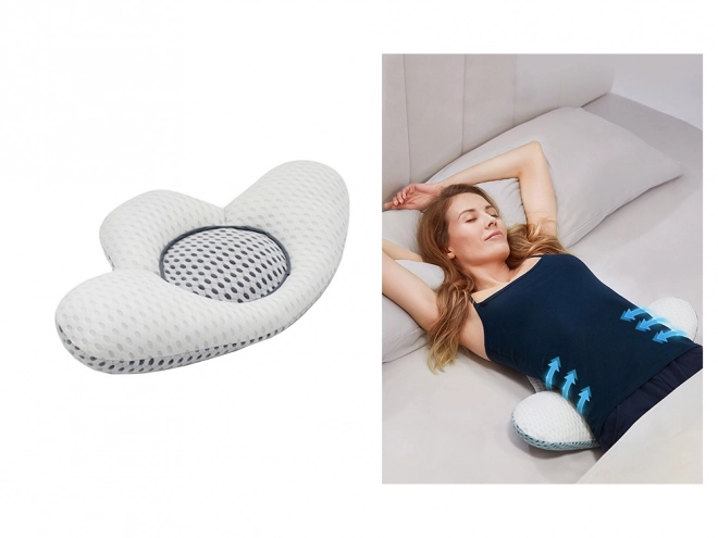 Coussin lombaire orthopédique pour le soulagement du dos