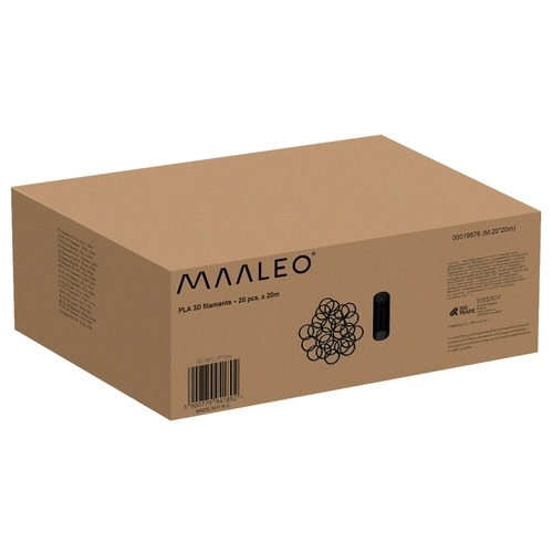 Filaments 3D PLA - 20 pcs. x 20m Kruzzel 19876