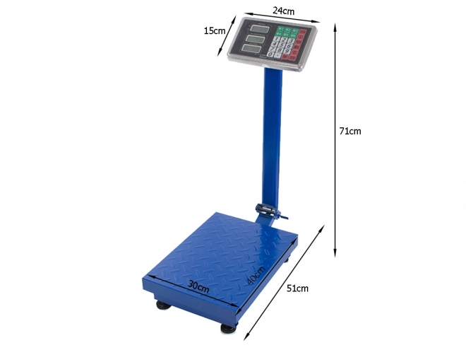 Balances de stockage électroniques – Bleu
