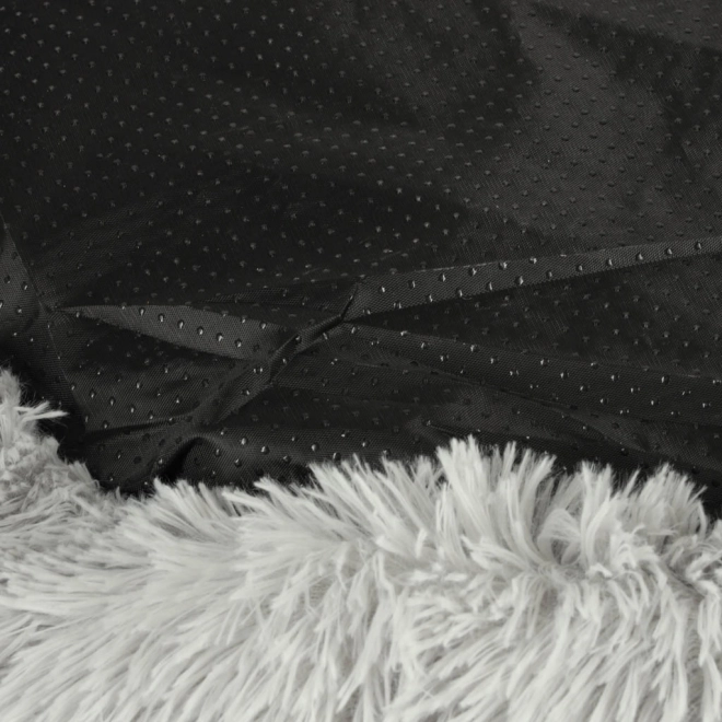 Panier doux pour chien et chat 60 cm gris clair