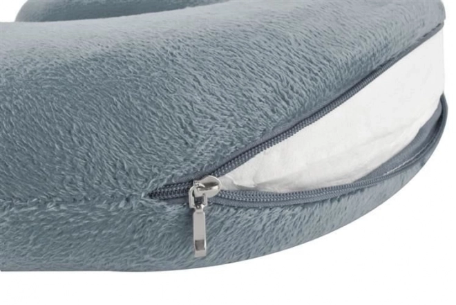 Coussin de voyage gris