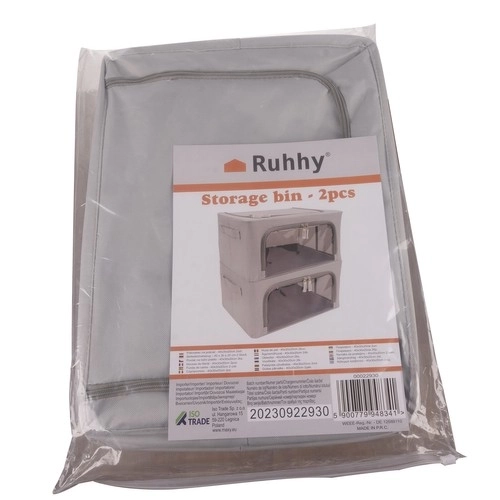 Housse de lit - 40x30x20cm 2pcs. Ruhhy 22930